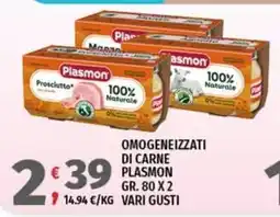 Vivo Supermercati Prosciutto Plasmon offerta