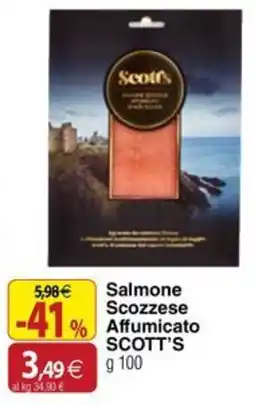 Docks Cash&Carry Salmone Scozzese Affumicato SCOTT'S offerta