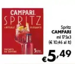 Spak Supermercati Spritz Campari offerta