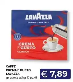 Maxisconto Caffè Crema e Gusto Lavazza offerta