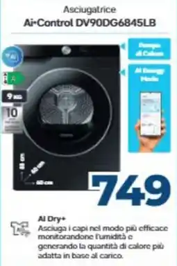 Elettrosintesi Asciugatrice Ai-Control offerta