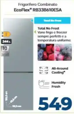 Elettrosintesi Frigorifero Combinato EcoFlex RB33B610ESA offerta