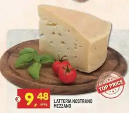 Centro Commerciale Discount Latteria Nostrano Mezzano offerta
