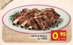 Centro Commerciale Discount Costa di maiale al forno offerta