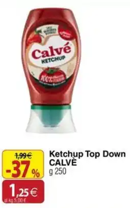 Docks Cash&Carry Ketchup Top Down CALVÉ offerta