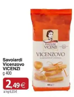 Docks Cash&Carry Savoiardi Vicenzovo Vicenzi offerta