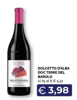 Maxisconto Lettre Dolcetto d'Alba offerta