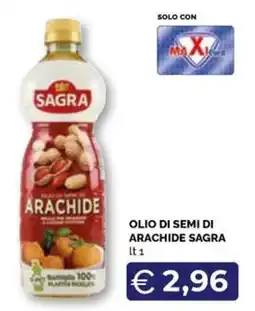 Maxisconto Olio di semi di arachide Sagra offerta