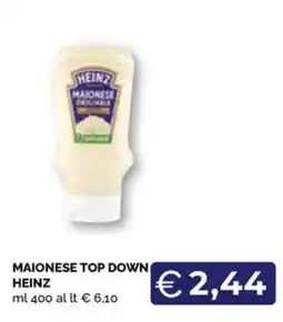 Maxisconto Maionese top down Heinz offerta