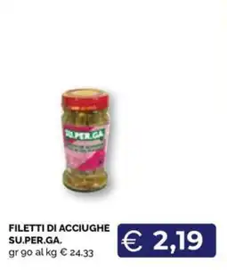 Maxisconto Filetti di acciughe Su.Per.Ga. offerta