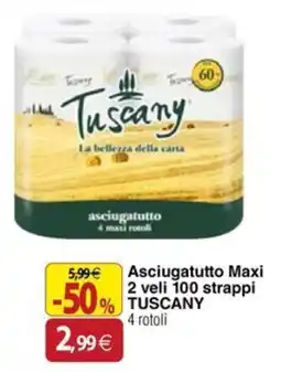 Docks Cash&Carry Asciugatutto Maxi TUSCANY offerta