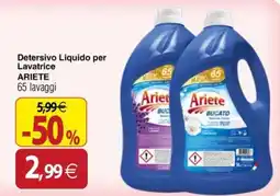 Docks Cash&Carry Detersivo Liquido per Lavatrice Ariete offerta