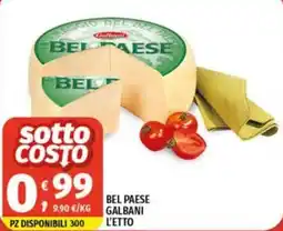 Vivo Supermercati Bel Paese Galbani offerta