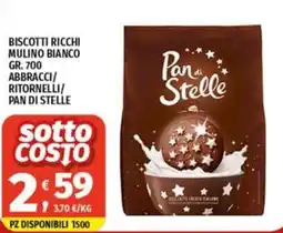 Vivo Supermercati Biscotti ricchi mulino bianco Pan di Stelle offerta