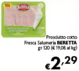 Spak Supermercati Prosciutto cotto Beretta offerta