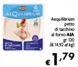 Spak Supermercati Aequilibrium petto di tacchino offerta