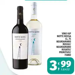 Vivo Supermercati Vino IGP Notte Rossa offerta