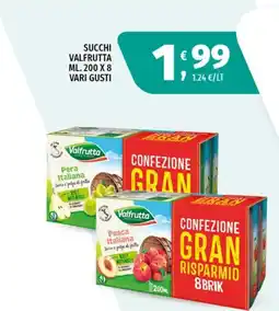 Vivo Supermercati Succhi Valfrutta offerta