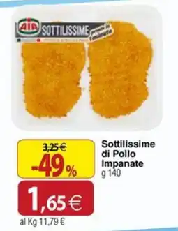 Docks Cash&Carry Aia Sottilissime di Pollo Impanate offerta