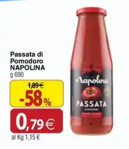 Docks Cash&Carry Passata di Pomodoro Napolina offerta