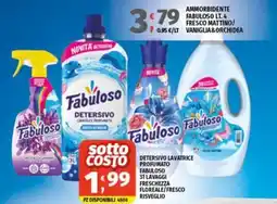 Vivo Supermercati Detersivo lavatrice profumato Fabuloso offerta