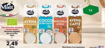 Bevanda vegetale Bio assortita Matt