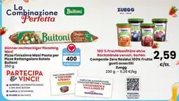 Interspar Composte Zero Residui 100% Frutta gusti assortiti Zuegg offerta