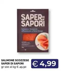 Maxisconto Salmone scozzese Saper di sapori offerta
