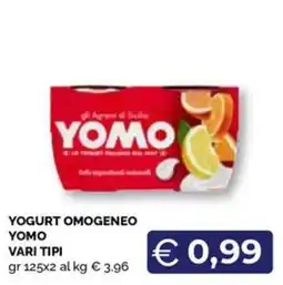 Maxisconto Yogurt omogeneo Yomo offerta