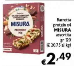 Spak Supermercati Barretta protein Misura assortita offerta