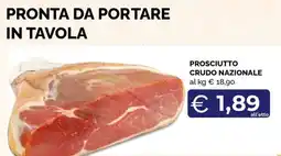Maxisconto Prosciutto crudo nazionale offerta