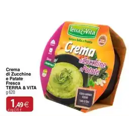 Docks Cash&Carry Crema di Zucchine e Patate Fresca TERRA & VITA offerta