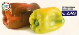 Maxisconto Peperoni dolci gialli e rossi offerta