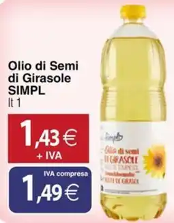 Docks Cash&Carry Olio di Semi di Girasole SIMPL offerta