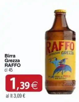 Docks Cash&Carry Birra Grezza RAFFO offerta