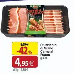 Docks Cash&Carry Stuzzichini di Suino Carne al Fuoco offerta