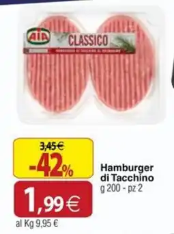 Docks Cash&Carry Aia Hamburger di Tacchino Classico offerta