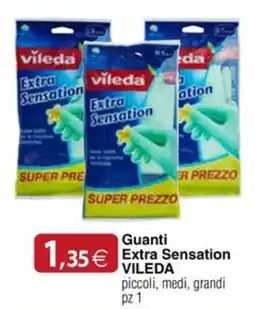 Docks Cash&Carry Guanti Extra Sensation VILEDA offerta