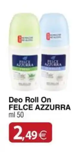 Docks Cash&Carry Deo Roll On Felce Azzurra offerta