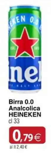 Docks Cash&Carry Birra 0.0 Analcolica Heineken offerta