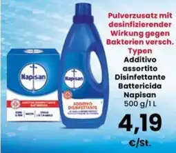Interspar Additivo disinfettante battericida Napisan offerta