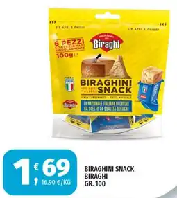 Vivo Supermercati Biraghini snack Biraghi offerta