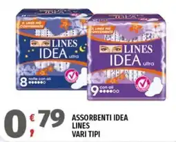 Vivo Supermercati Assorbenti Idea Lines offerta