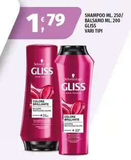 Vivo Supermercati Gliss shampoo/ balsamo offerta