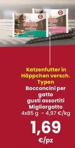 Interspar Bocconcini per gatto Migliorgatto offerta