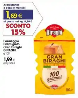 Docks Cash&Carry Formaggio Grattugiato Gran Biraghi Biraghi offerta