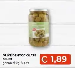 Maxisconto Olive denocciolate Selex offerta