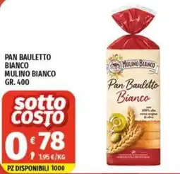 Vivo Supermercati Pan Bauletto Bianco Mulino Bianco offerta