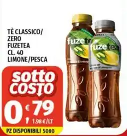 Vivo Supermercati Fuze tea Tè classico/zero offerta