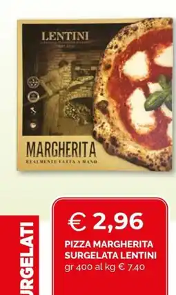 Maxisconto Pizza Margherita surgelata Lentini offerta